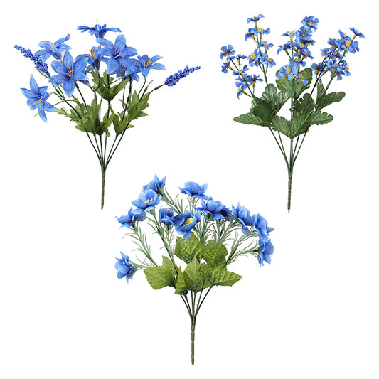Blue Flower Bush