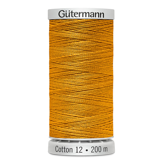 GÜTERMANN Cotton 12wt Thread - Light Topaz