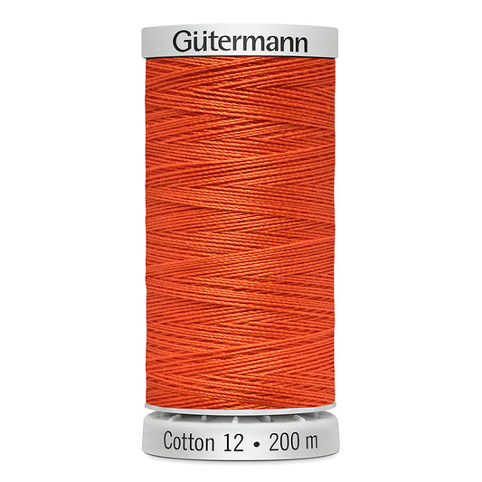 GÜTERMANN Cotton 12wt Thread - Medium Copper