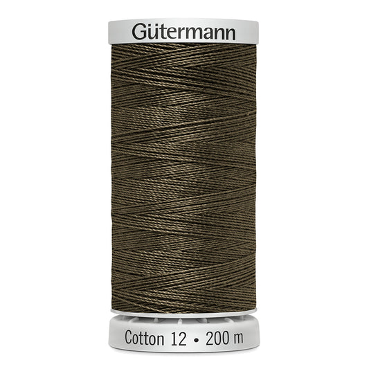 GÜTERMANN Cotton 12wt Thread - Medium Golden Tan