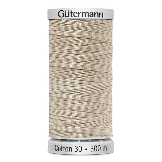 GÜTERMANN Cotton 30wt Thread - Light Sand