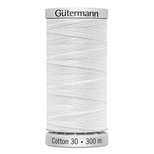 GÜTERMANN Cotton 30wt Thread - White
