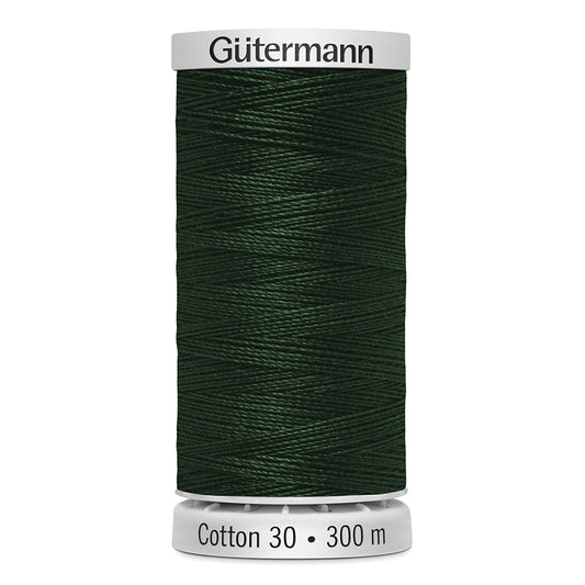 GÜTERMANN Cotton 30wt Thread - Green Forest