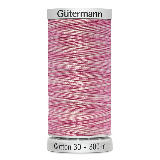 GÜTERMANN Cotton 30wt Thread - Bubble Gum