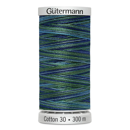 GÜTERMANN Cotton 30wt Thread - Tropical Waters