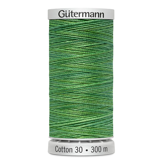 GÜTERMANN Cotton 30wt Thread - Lime Splash