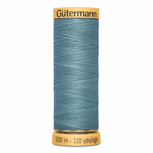 GÜTERMANN Cotton 50wt Thread - Nile River Green