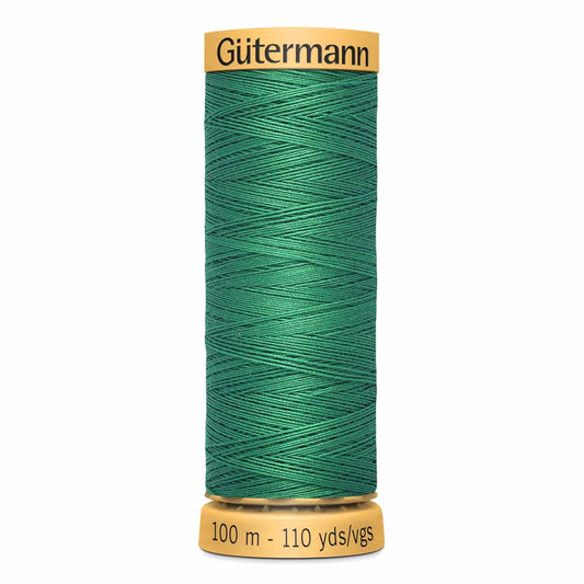 GÜTERMANN Cotton 50wt Thread - Green Bead