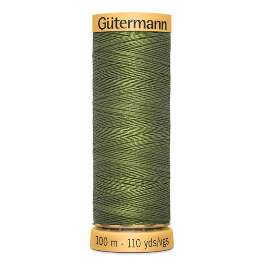 GÜTERMANN Cotton 50wt Thread - Apple Green