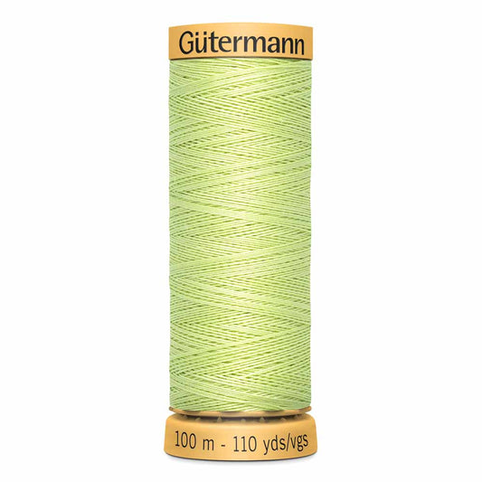 GÜTERMANN Cotton 50wt Thread - Pastel Green