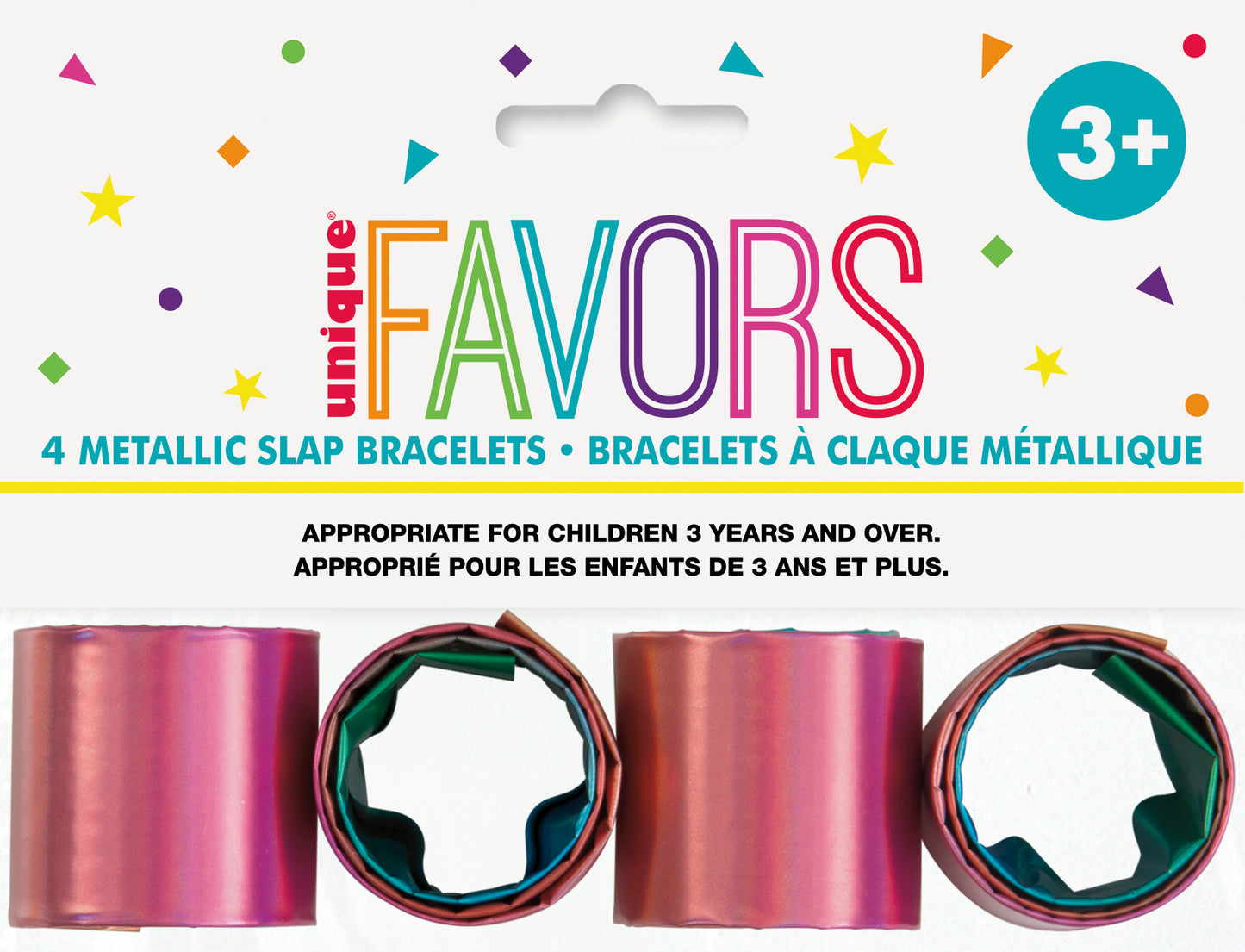 Metallic Slap Bracelets