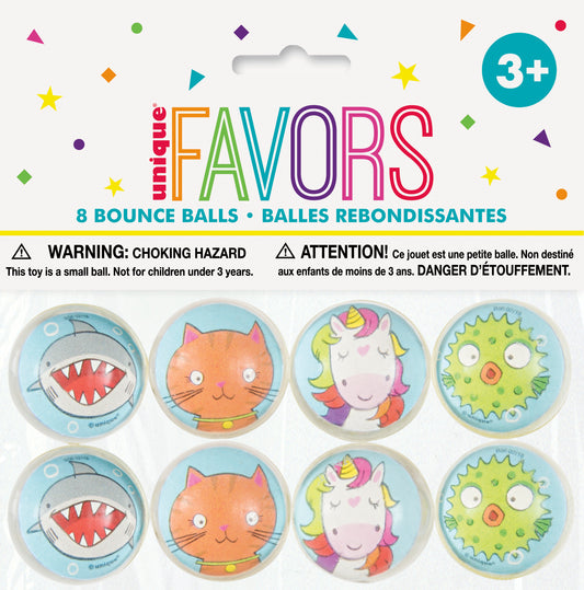 Bouncy Balls Party Favours