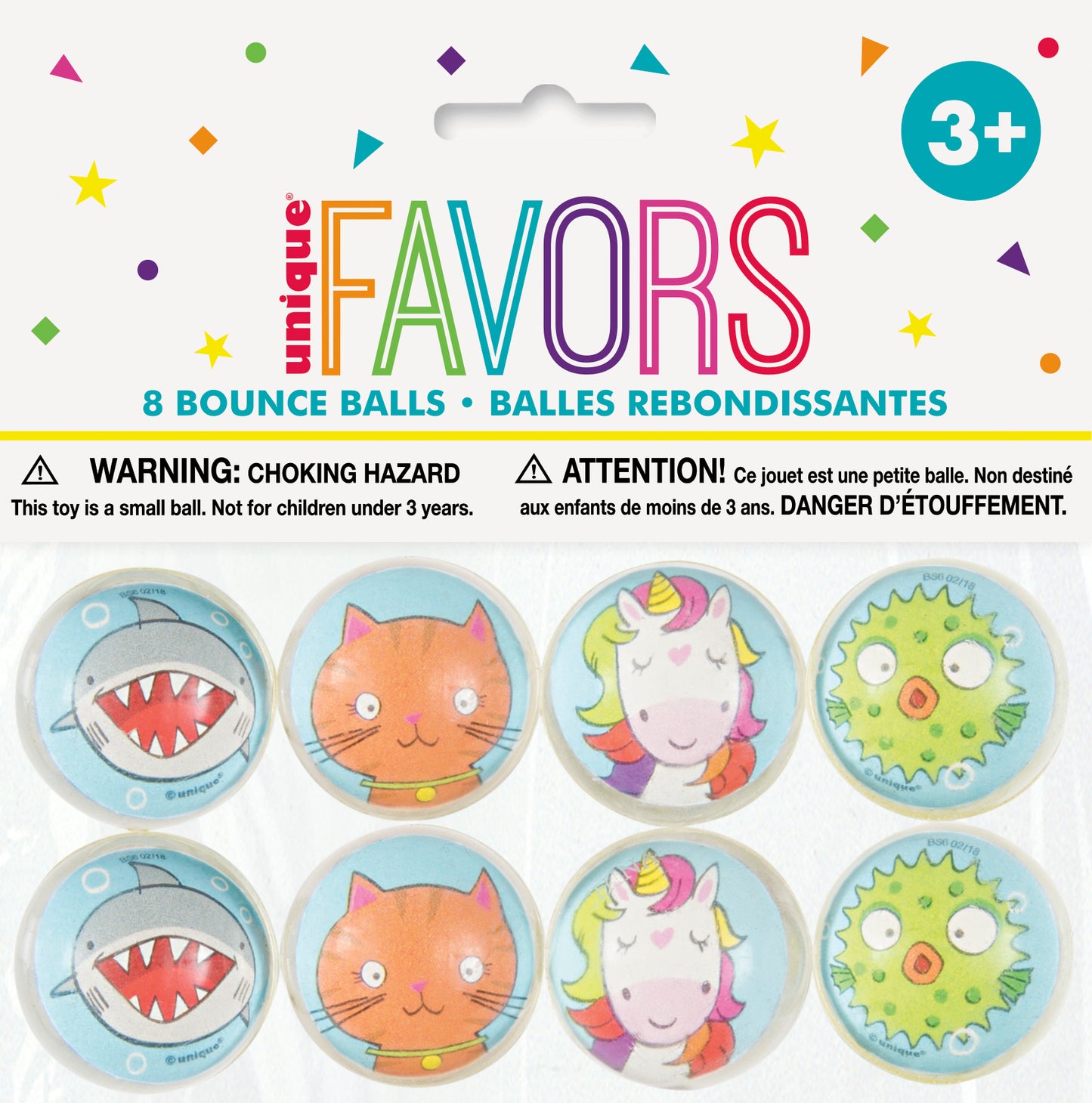 Bouncy Balls Party Favours