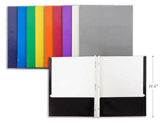 3 Prong Laminated Folders
